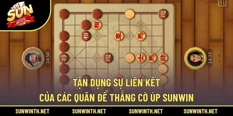 Tận dụng sự liên kết của các quân để thắng Cờ Úp SUNWIN