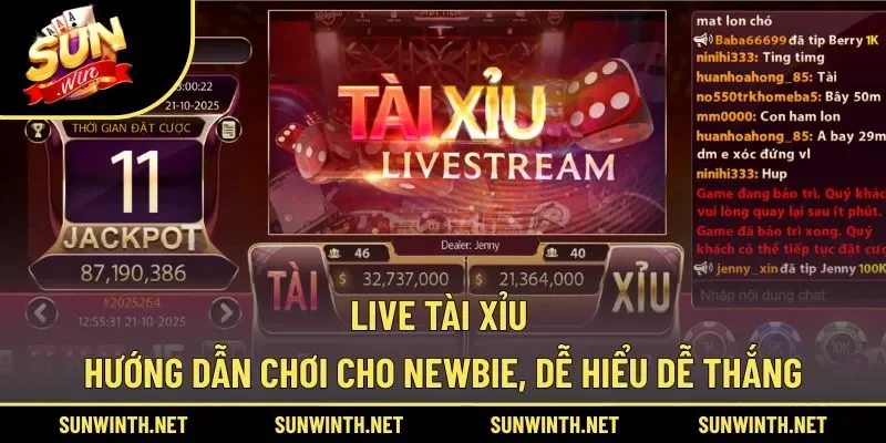 live Tài Xỉu