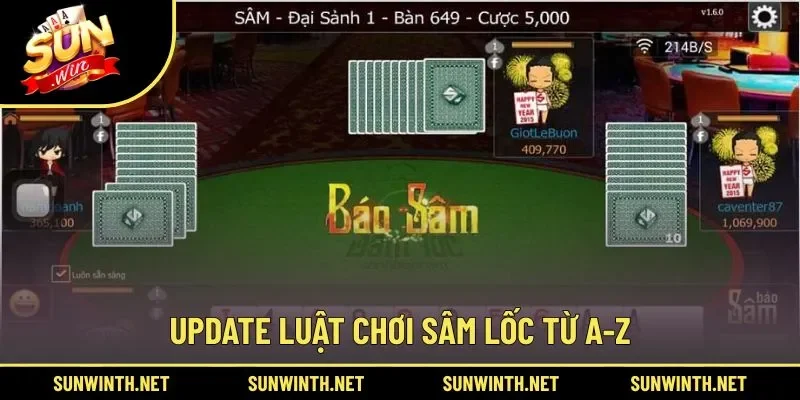 Hướng dẫn chơi Sâm Lốc online đúng luật