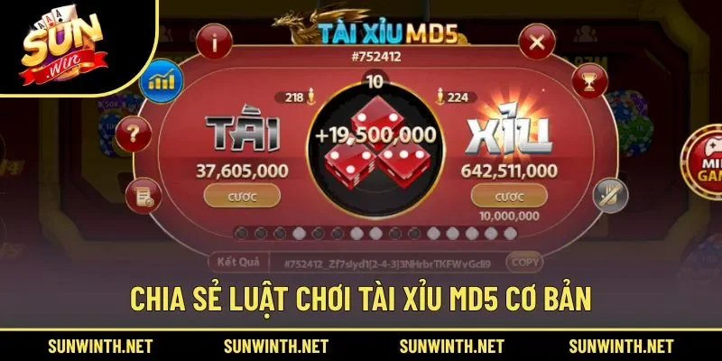 Hướng dẫn chơi game Sicbo MD5 cơ bản