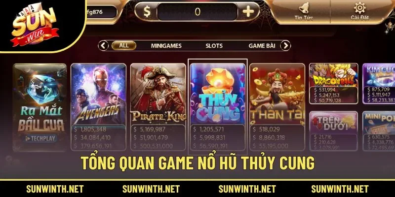 Đôi nét về game slot Thuỷ Cung